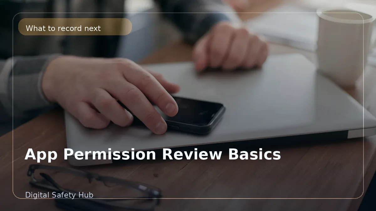 App Permission Review Basics for Android Users