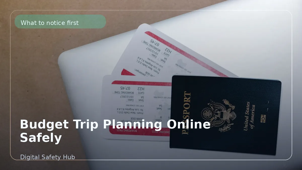 Budget Trip Planning Online Safely Without Falling for Fake Deals