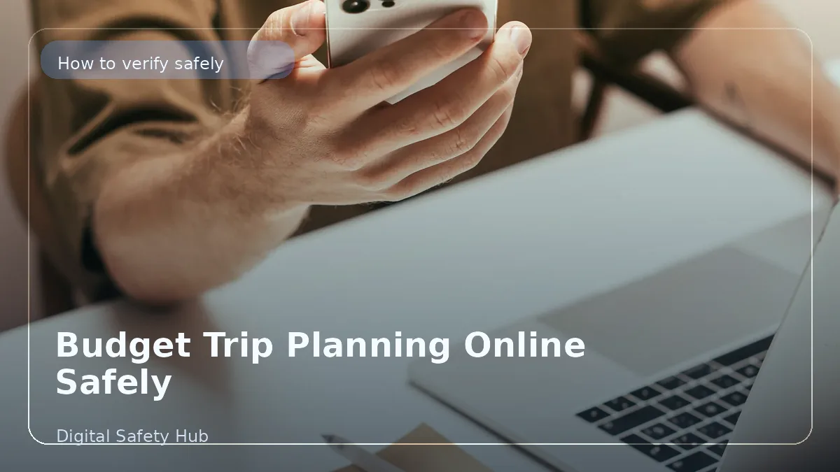 Budget Trip Planning Online Safely Without Falling for Fake Deals
