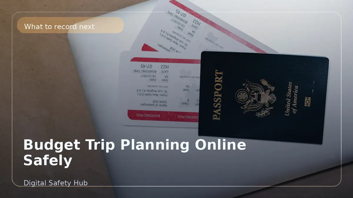 Budget Trip Planning Online Safely Without Falling for Fake Deals