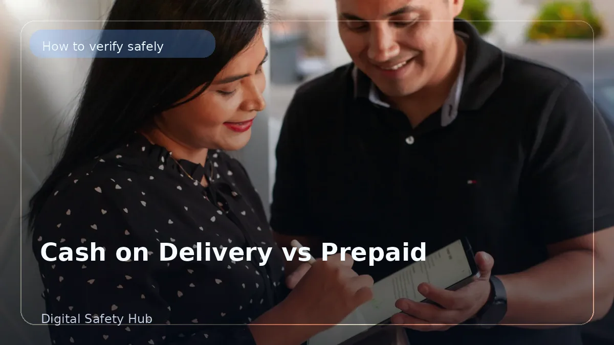COD vs Prepaid Risk Checks Before Ordering Online