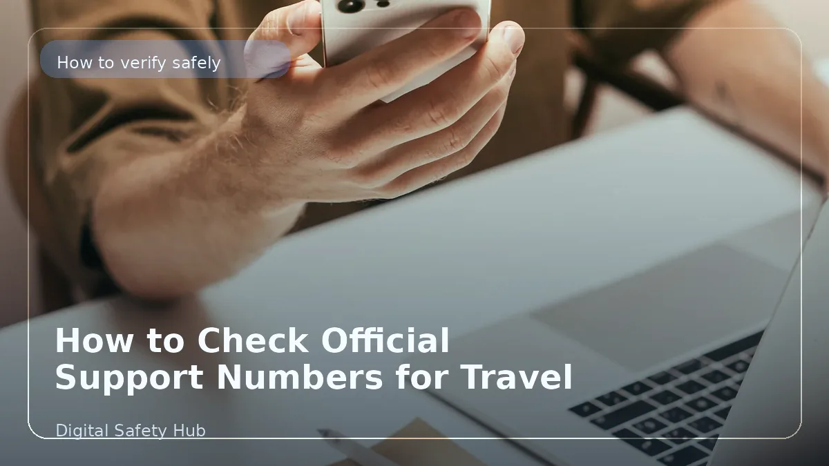 Official Support Number Checks for Travel Bookings and Refund Problems