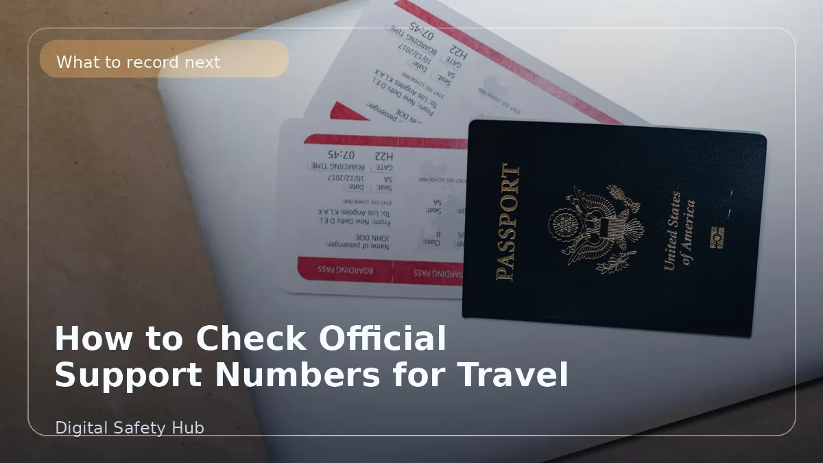 Official Support Number Checks for Travel Bookings and Refund Problems