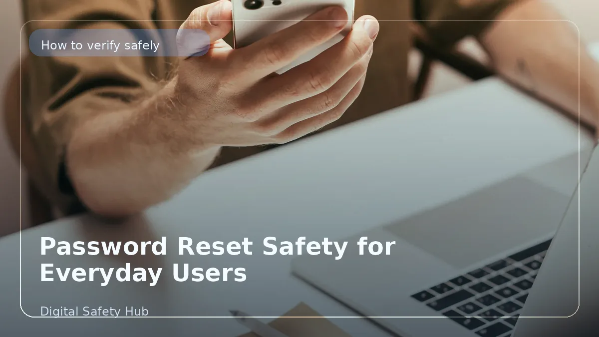 Password Reset Safety for Everyday Users