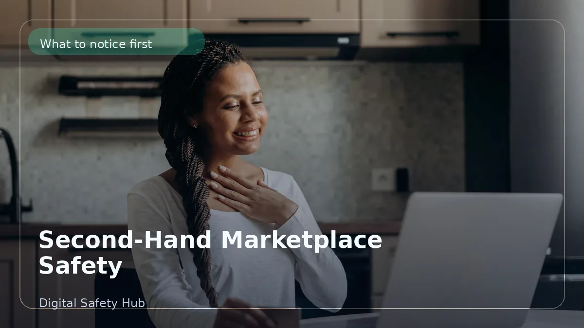 Second-Hand Marketplace Safety for Phones, Bikes, Furniture, and Gadgets