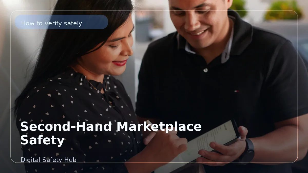 Second-Hand Marketplace Safety for Phones, Bikes, Furniture, and Gadgets