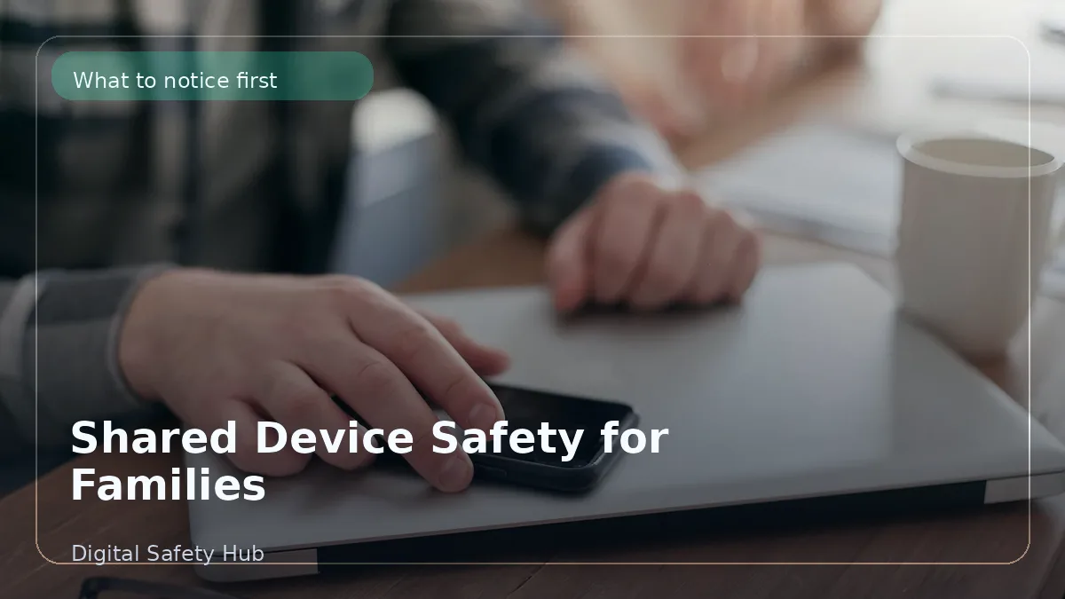 Shared Device Safety for Families