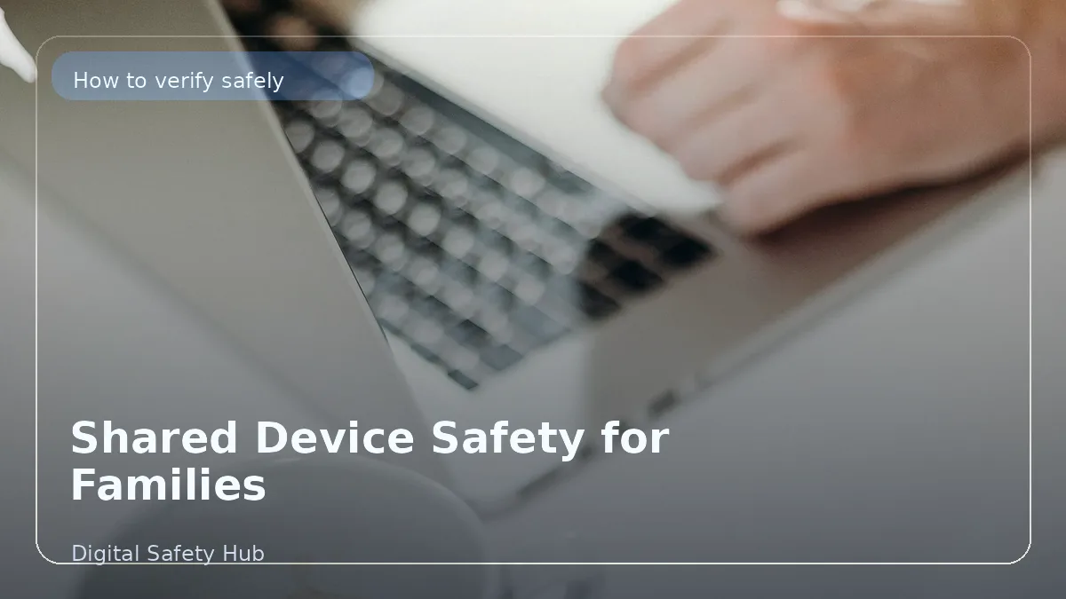 Shared Device Safety for Families