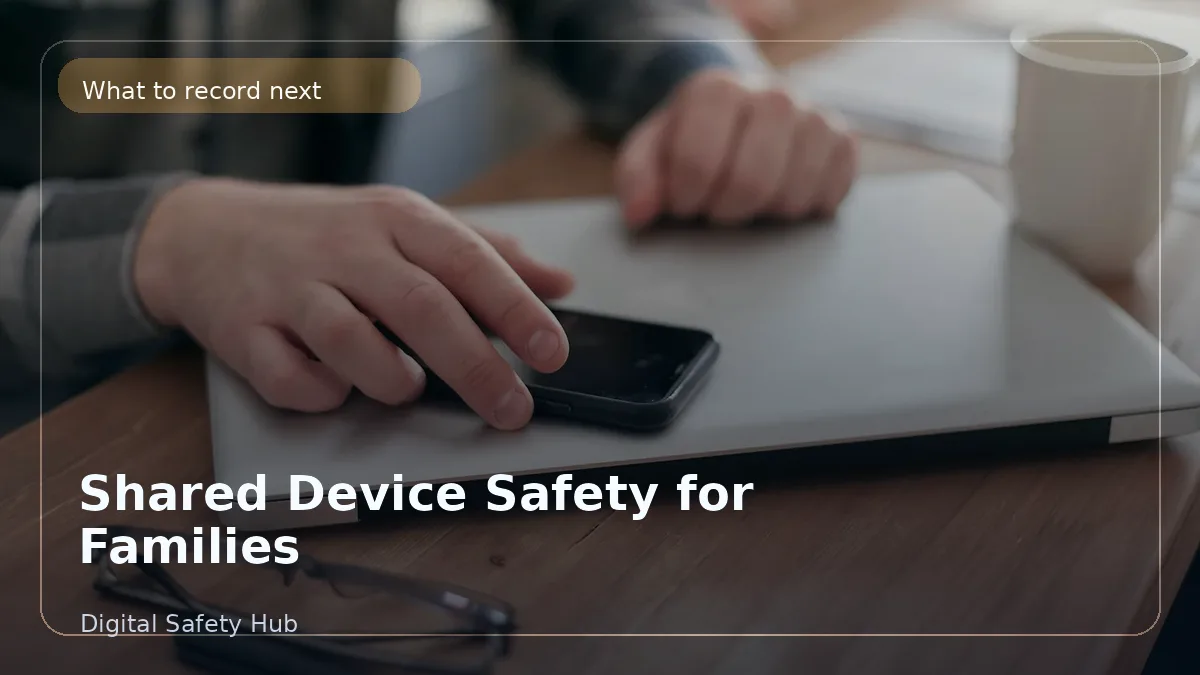 Shared Device Safety for Families