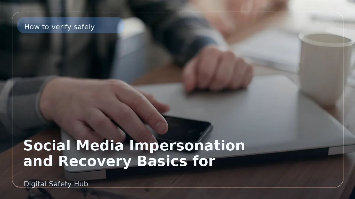 Social Media Impersonation and Recovery Basics