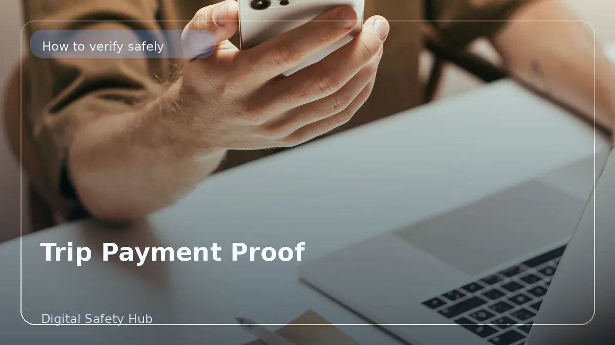 Trip Payment Proof Organization for Tickets, Hotels, and Group Expenses